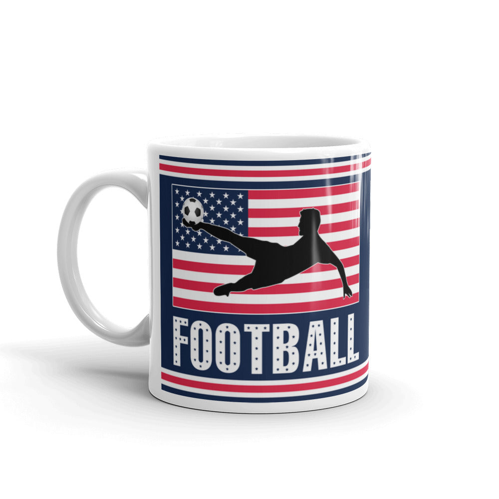 Football Accessories American Pride Coffee Tea Ceramic Mug/Cup