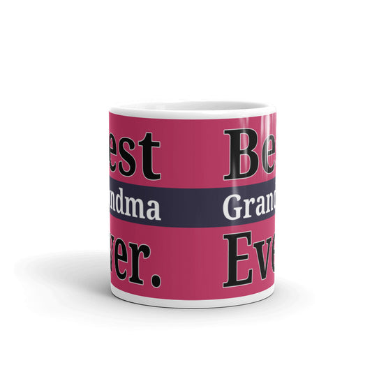Best Grandma Ever Gift Coffee Tea Ceramic Mug/Cup
