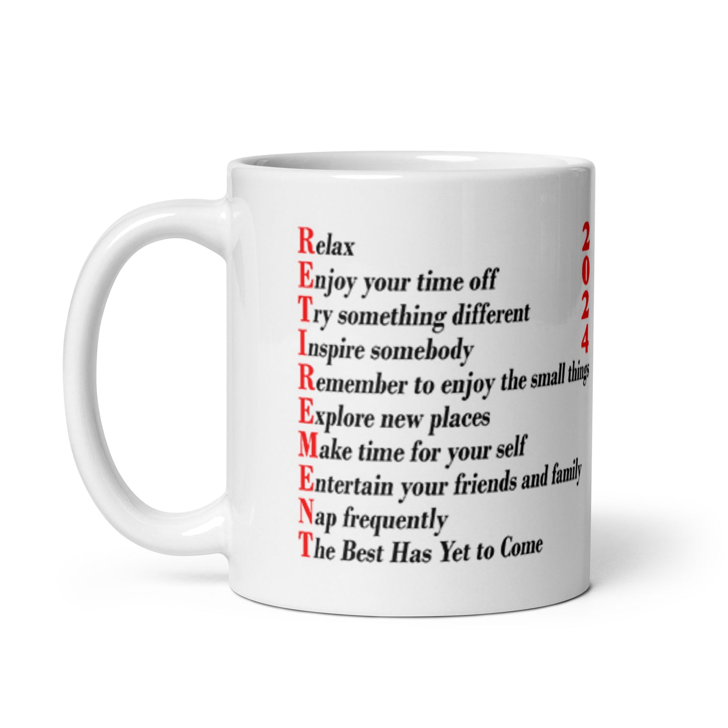 Retirement Gifts 2024 Coffee Tea Ceramic Mug/Cup