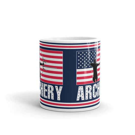 Archery Accessories American Pride Archery Coffee Tea Ceramic Mug/Cup