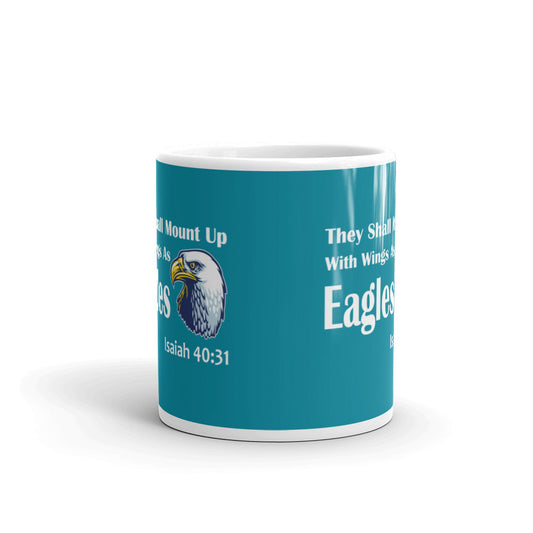 They Shall Mount Up with Wings as Eagles Isaiah Coffee Tea Ceramic Mug/Cup