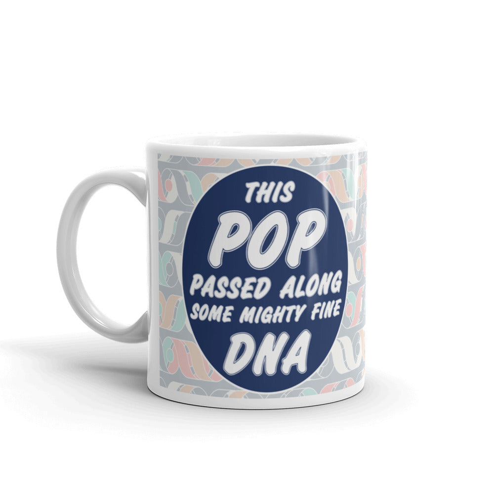 This Pop Passed Along Some Mighty Fine DNA Nerd Coffee Tea Ceramic Mug/Cup