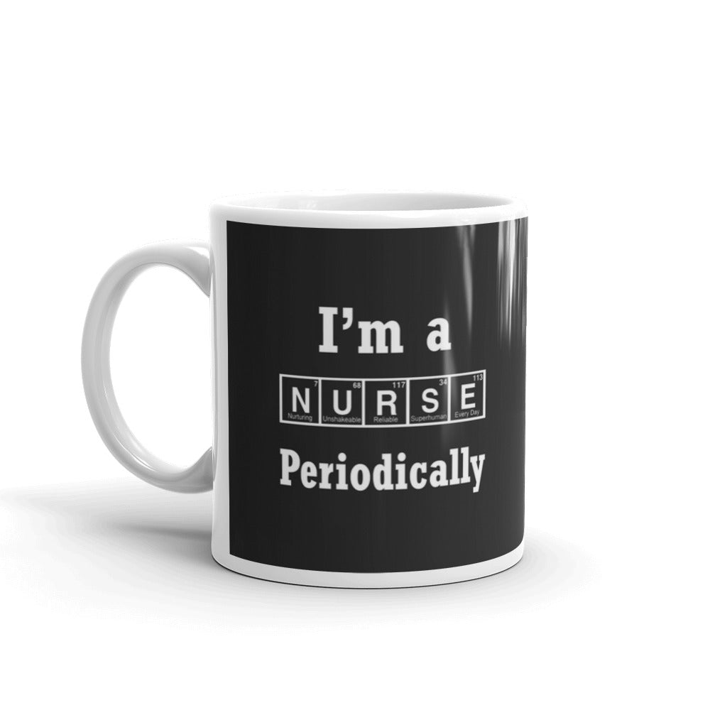 Nurse Spelled with Periodic Table Elements Coffee Tea Ceramic Mug/Cup