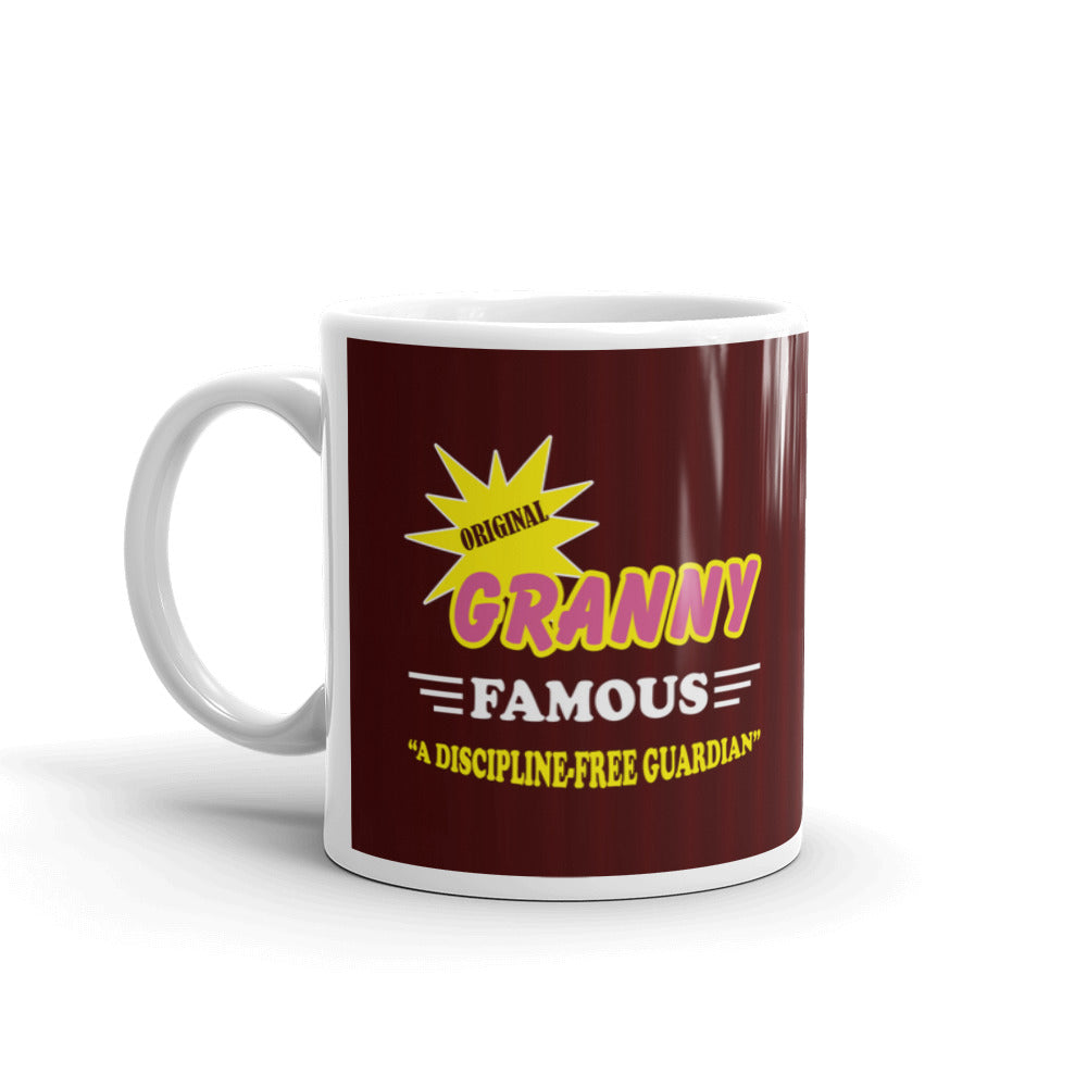 Famous Granny Discipline Free Guardian Coffee Tea Ceramic Mug/Cup