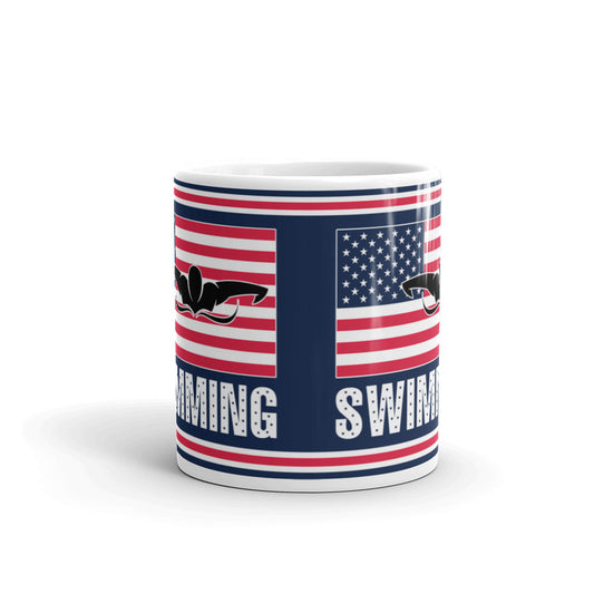 Swimming Accessories American Pride Coffee Tea Ceramic Mug/Cup