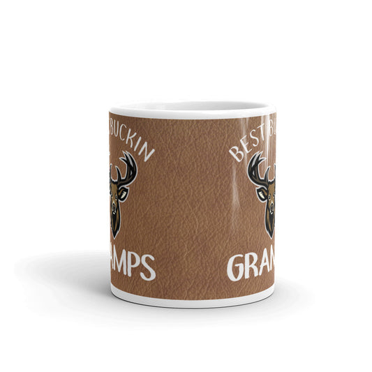 Gifts for Grandpa Best Buckin' Gramps Western Coffee Mug