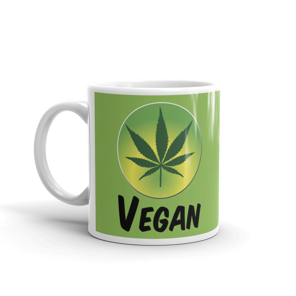 Vegan Weed Mug Coffee Weed Mug Cannabis Cup 420 Marijuana Mug