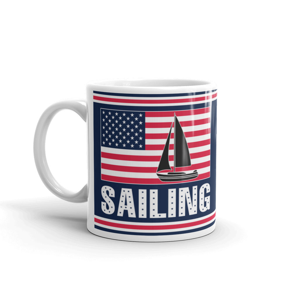 Sailing Accessories American Pride Sailing Coffee Mug