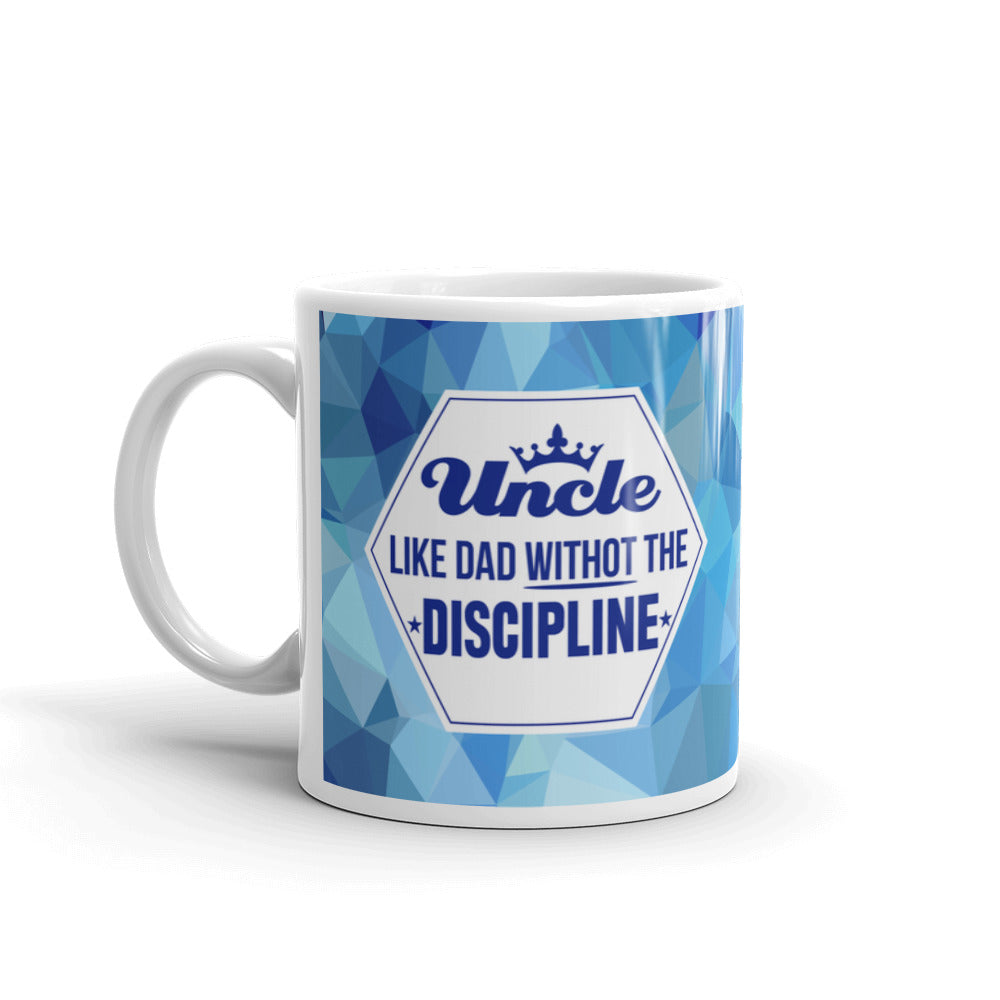 Gifts for Uncle Like Dad Without the Discipline Coffee Mug