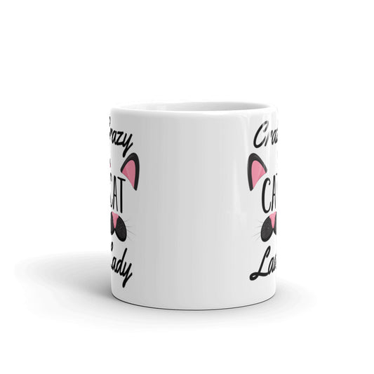 Crazy Cat Lady Kitten Coffee Mug Unique Ceramic Cup The best gift for a friend