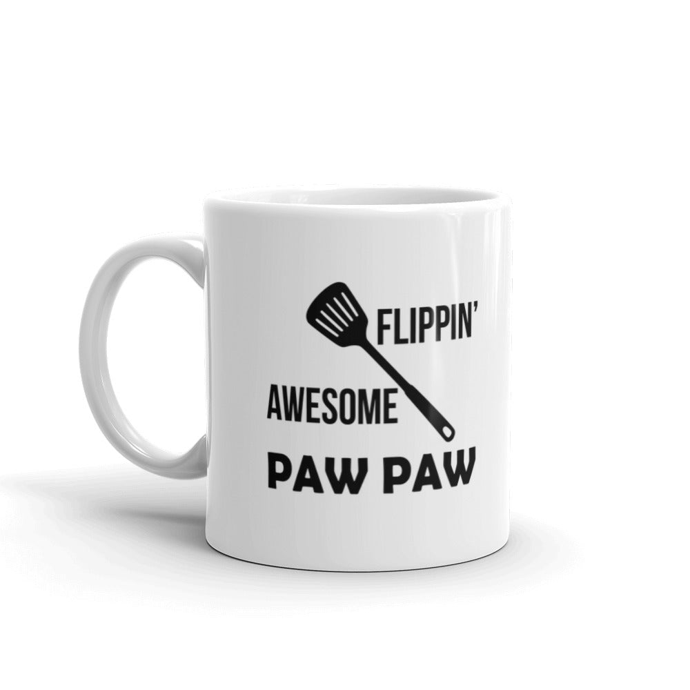 Flippin' Awesome Paw Paw BBQ Tool Grandpa Gifts Coffee Mug