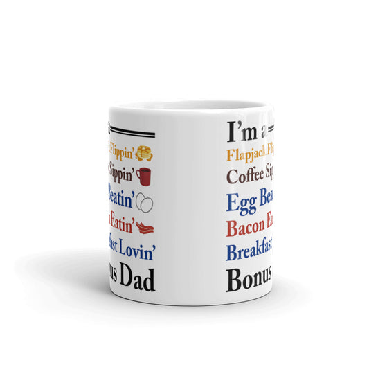 I'm A Egg Beatin Breakfast Eatin Bonus Dad Funny Coffee Tea Ceramic Mug/Cup