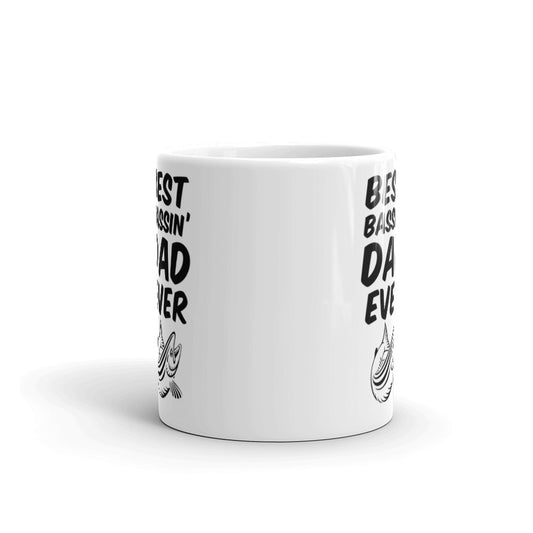 Best Bassin Dad Ever Funny Gift Mug Coffee Tea Ceramic Mug/Cup