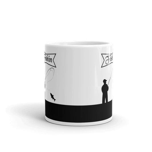 I'd Rather Be Fishing Funny Gift Mug Coffee Tea Ceramic Mug/Cup