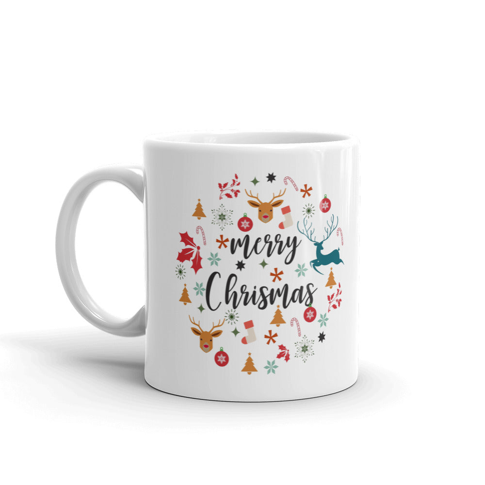 Merry Christmas Funny Gift Mug Coffee Tea Ceramic Mug/Cup