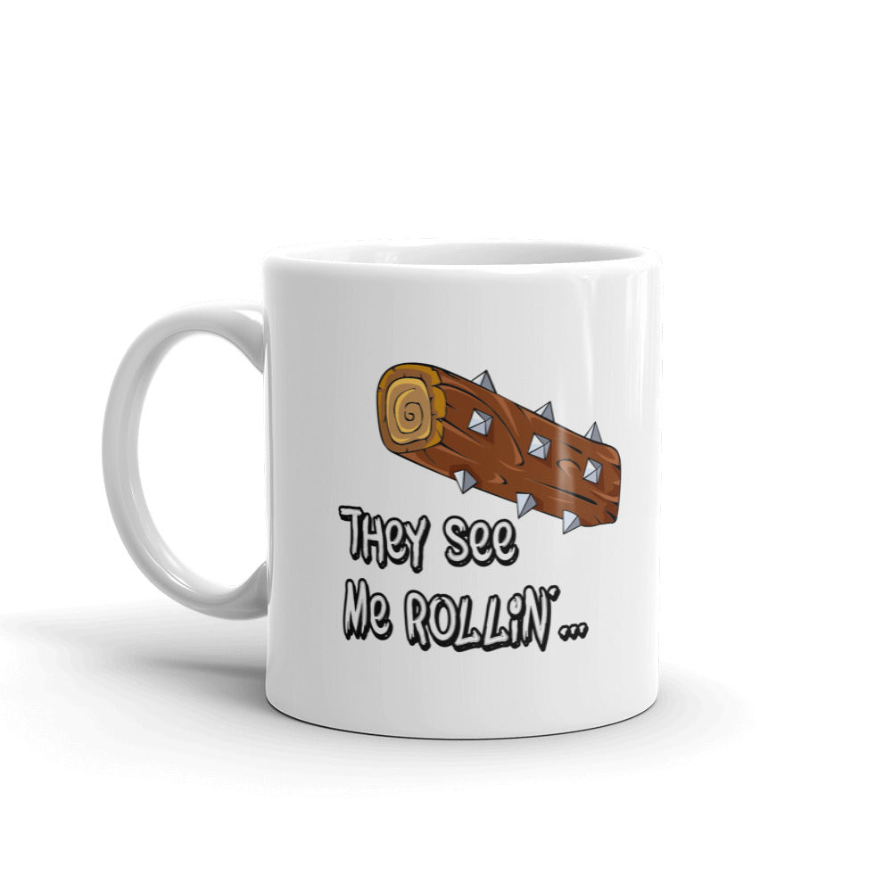 They See Me Rollin Merry Christmas Is You Funny Gift Mug Coffee Tea Ceramic Mug/Cup