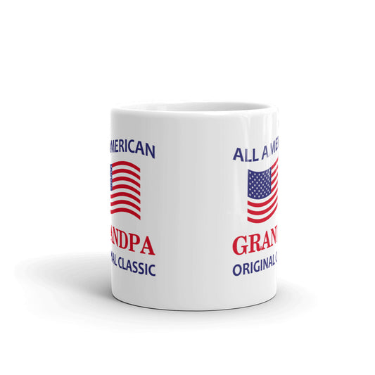 All American Grandpa Original Classic Grandpa Gift Coffee Ceramic Mug/Cup