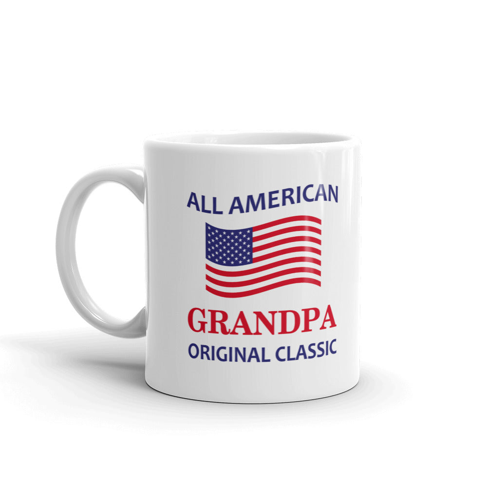 All American Grandpa Original Classic Grandpa Gift Coffee Ceramic Mug/Cup