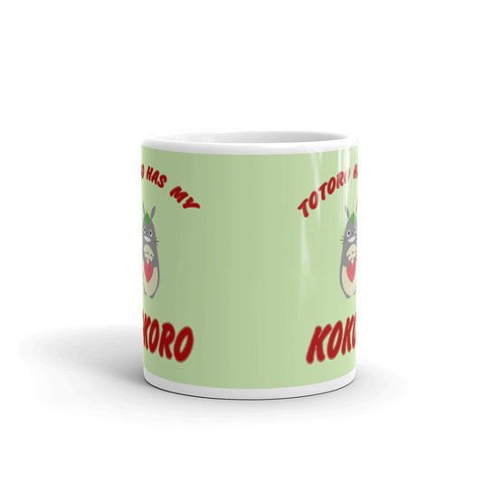 Totoro Has My Kokoro For Kids Child Gift Coffee Ceramic Mug/Cup