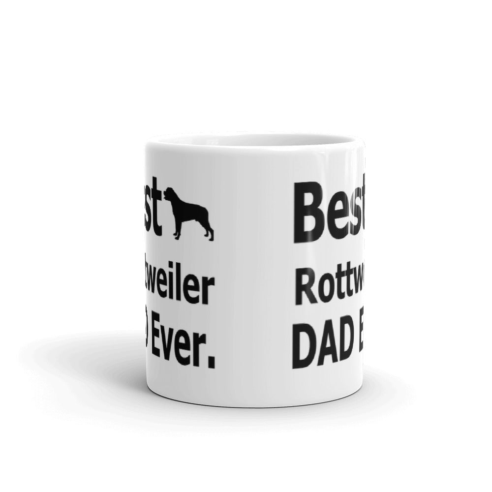 Best Rottweiler Dad Ever Dog Owner Gift Coffee Ceramic Mug/Cup