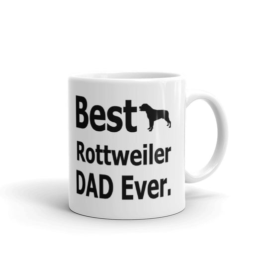 Best Rottweiler Dad Ever Dog Owner Gift Coffee Ceramic Mug/Cup