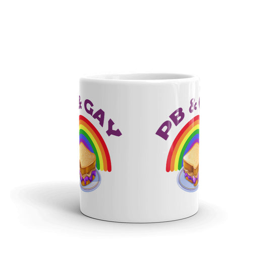 PB & Gay Coffee Mug Tea Cup