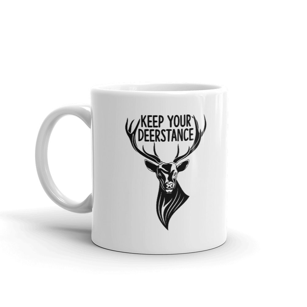 Keep Your Deerstance Social Distancing Coffee Mug Tea Cup
