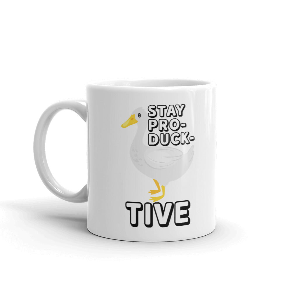 Stay Pro-Duck Tive Gift Coffee Mug Tea Cup