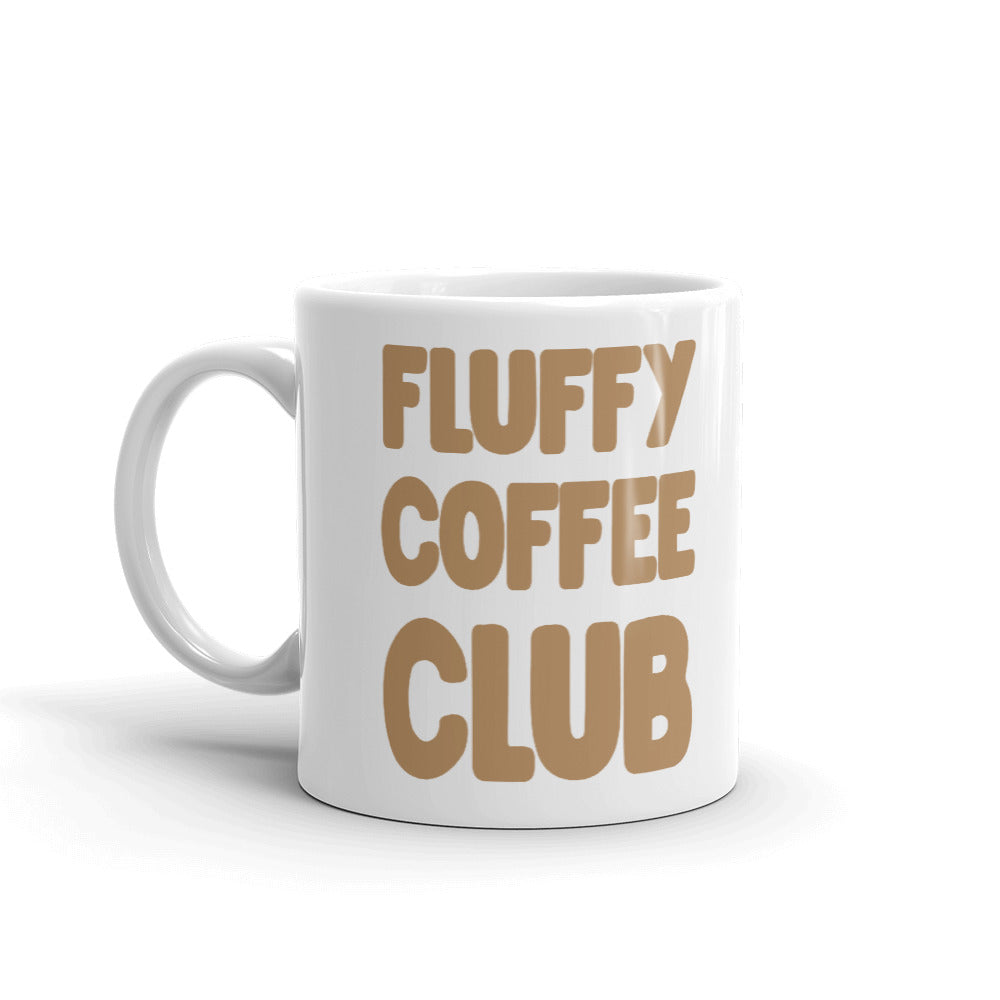 Fluffy Coffee Club Coffee Mug Tea Cup