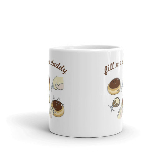 Fill Me Daddy Coffee Tea Ceramic Mug/Cup