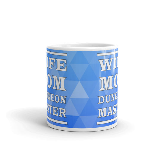 Wife Mom Dungeon Master Coffee Tea Ceramic Mug/Cup
