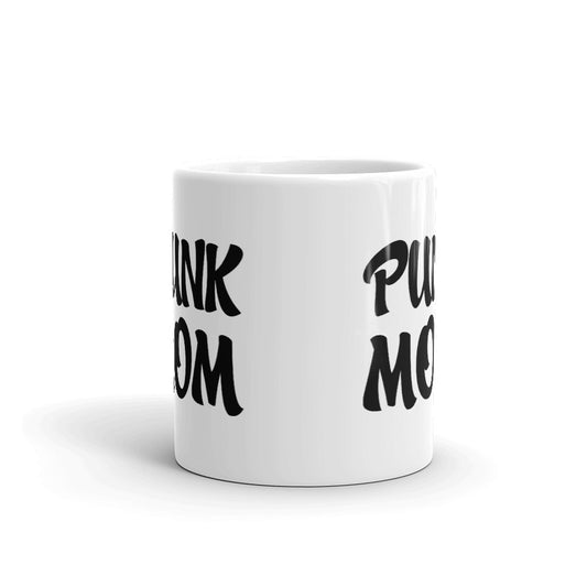 Punk Mom Print Unique Novelty Cup Gift Coffee Tea Ceramic Mug