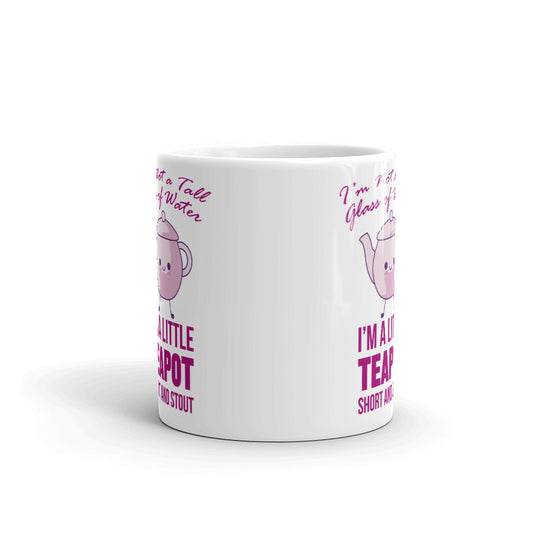 I'm A Little Teapot Short And Stout Cup Gift Coffee Tea Ceramic Mug