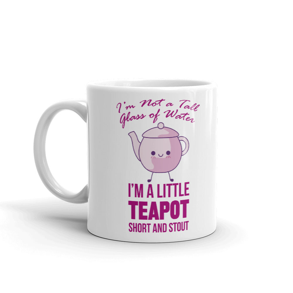 I'm A Little Teapot Short And Stout Cup Gift Coffee Tea Ceramic Mug