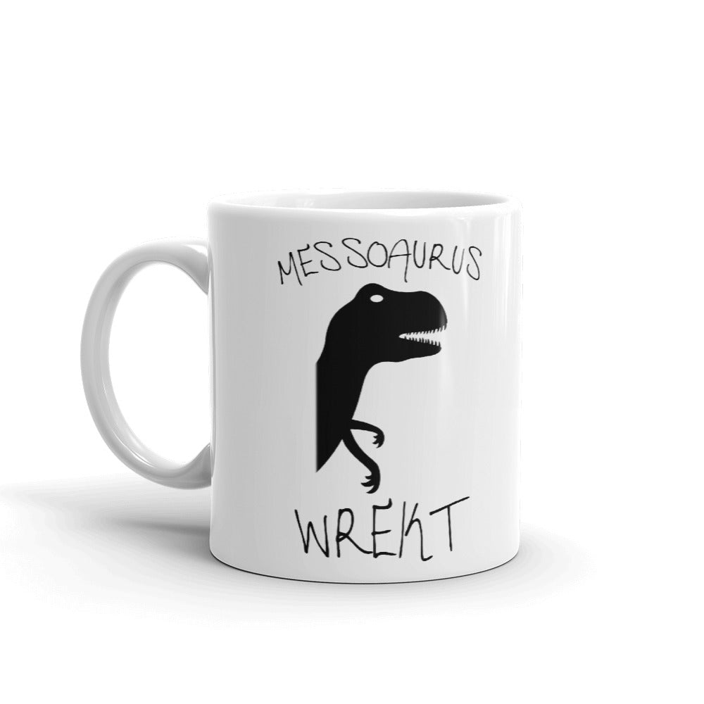 Messoaurus Wrekt Unique Cup Gift Coffee Tea Ceramic Mug