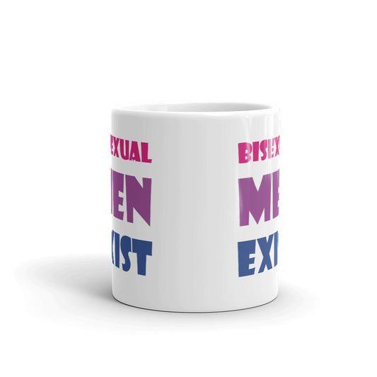 Bisexual Men Exist Unique Cup Gift Coffee Tea Ceramic Mug
