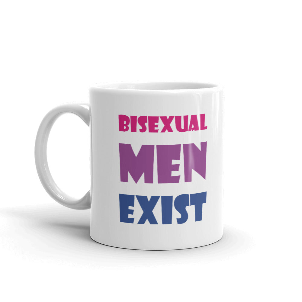 Bisexual Men Exist Unique Cup Gift Coffee Tea Ceramic Mug