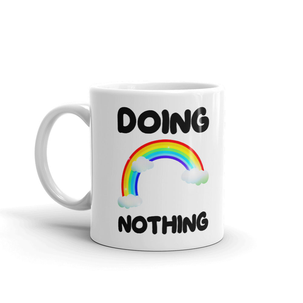 Doing Nothing Unique Funny Cup Gift Coffee Tea Ceramic Mug