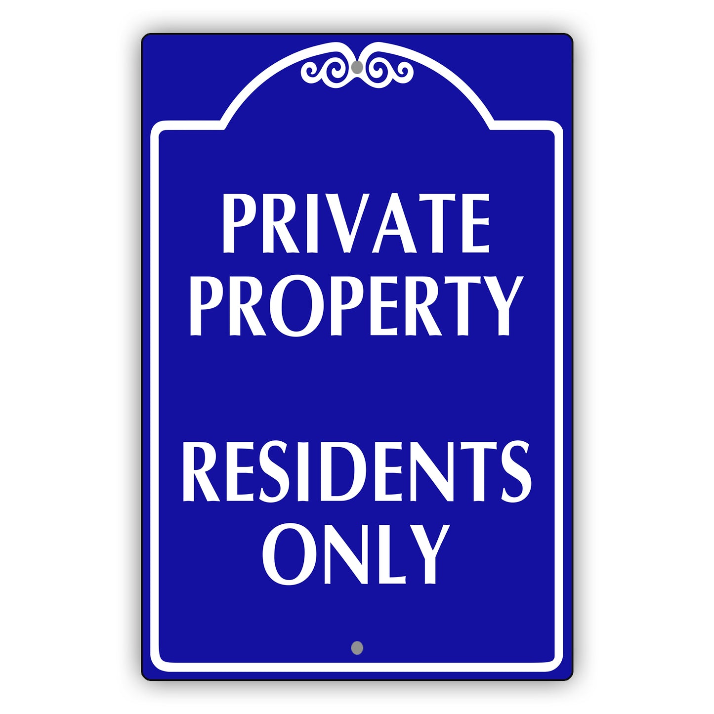 Private Property Residents Only