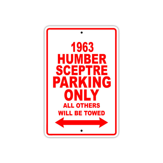 1963 Humber Sceptre Parking Only All Others Will Be Towed