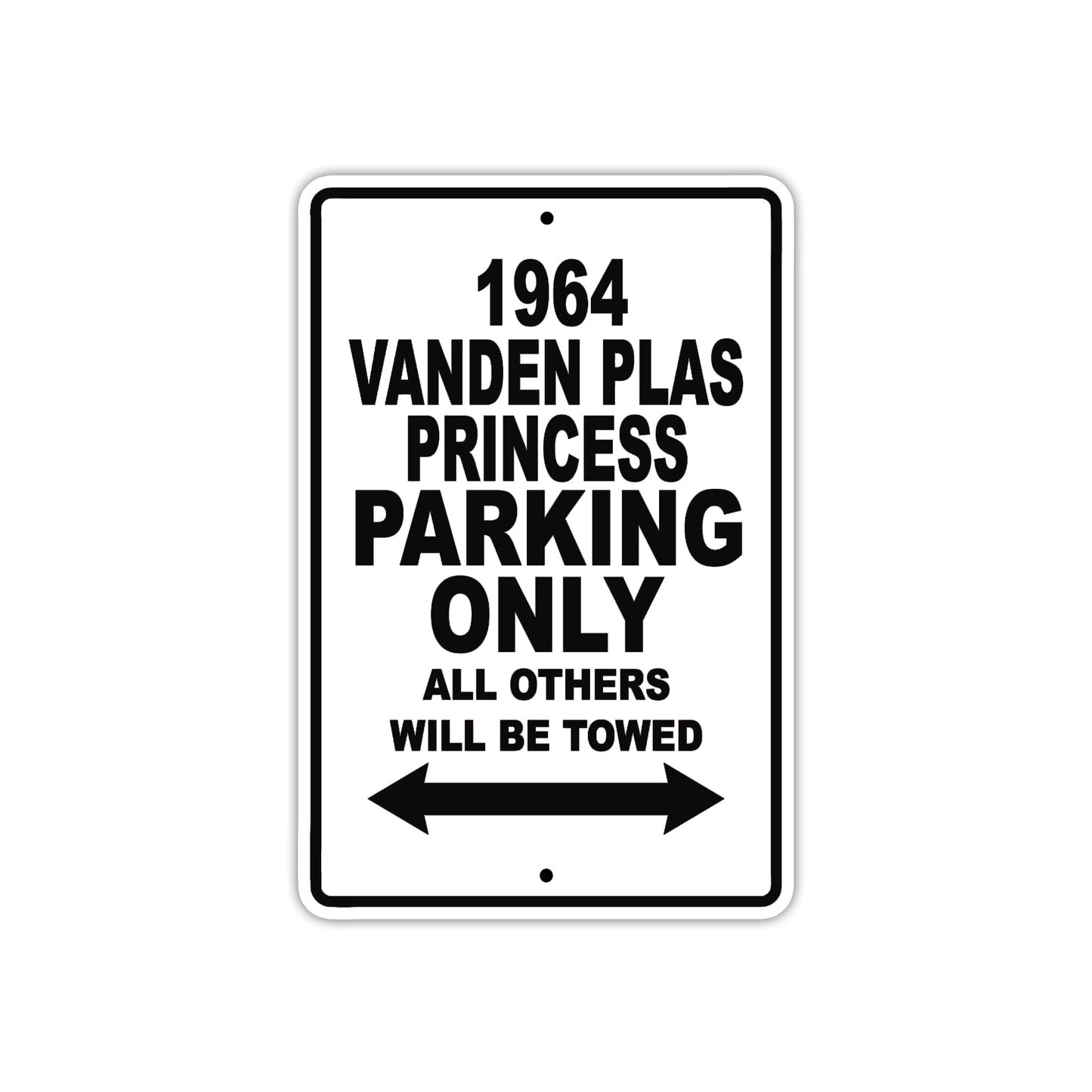 1964 Vanden Plas Princess Parking Only All Others Will Be Towed