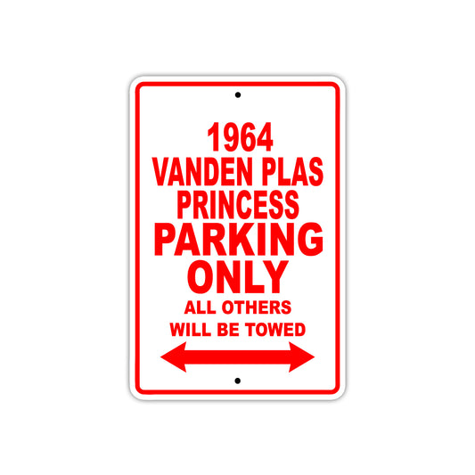 1964 Vanden Plas Princess Parking Only All Others Will Be Towed