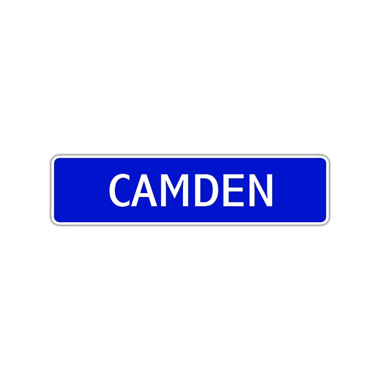 Camden Street Sign Children Name Room Plate
