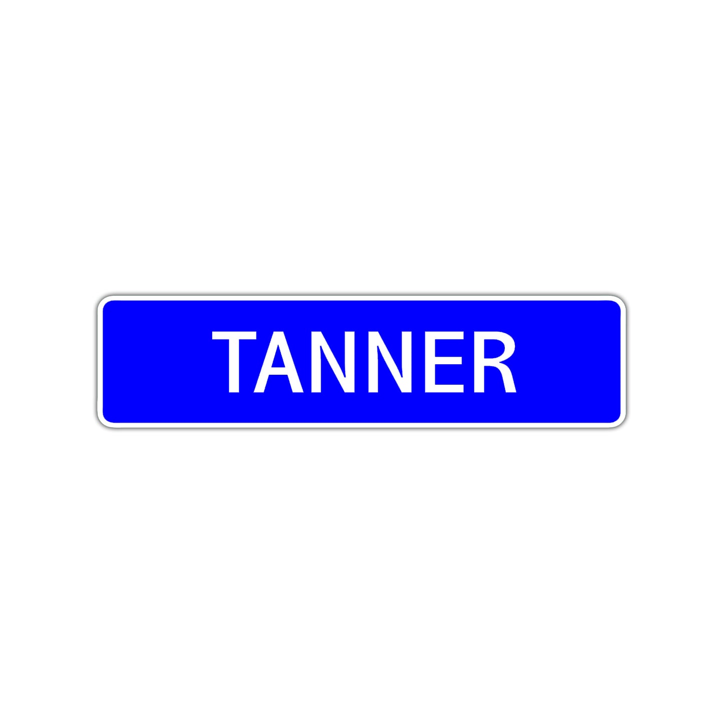 Tanner Street Sign Children Name Room Plate