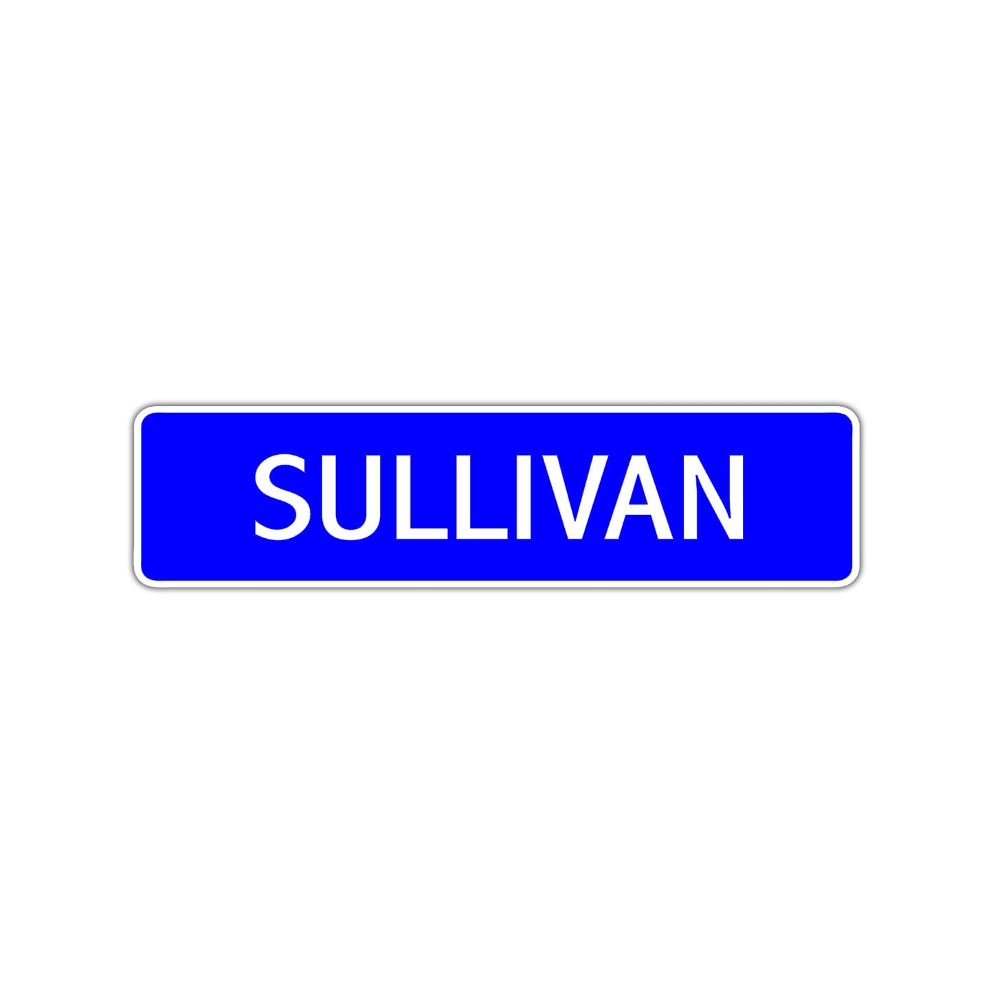 Sullivan Street Sign Children Name Room Plate