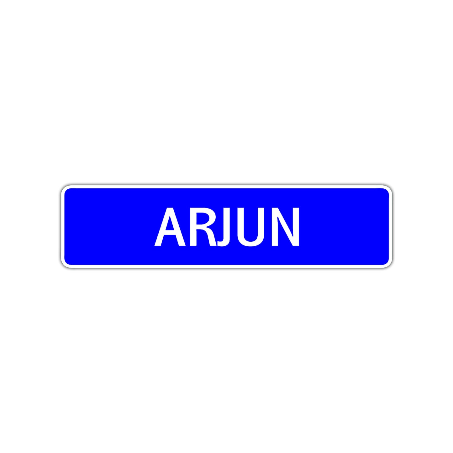 Arjun Street Sign Children Name Room Plate