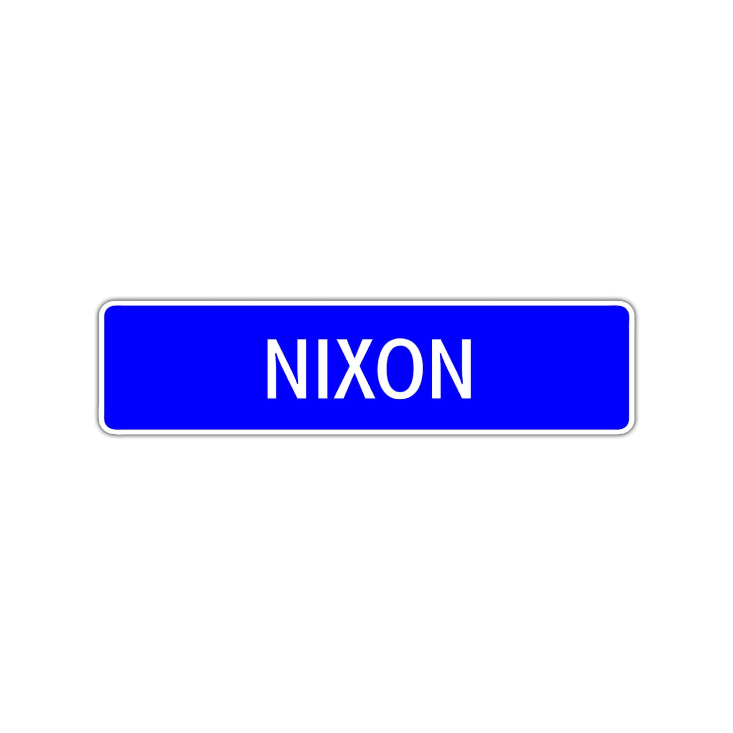 Nixon Street Sign Children Name Room Plate