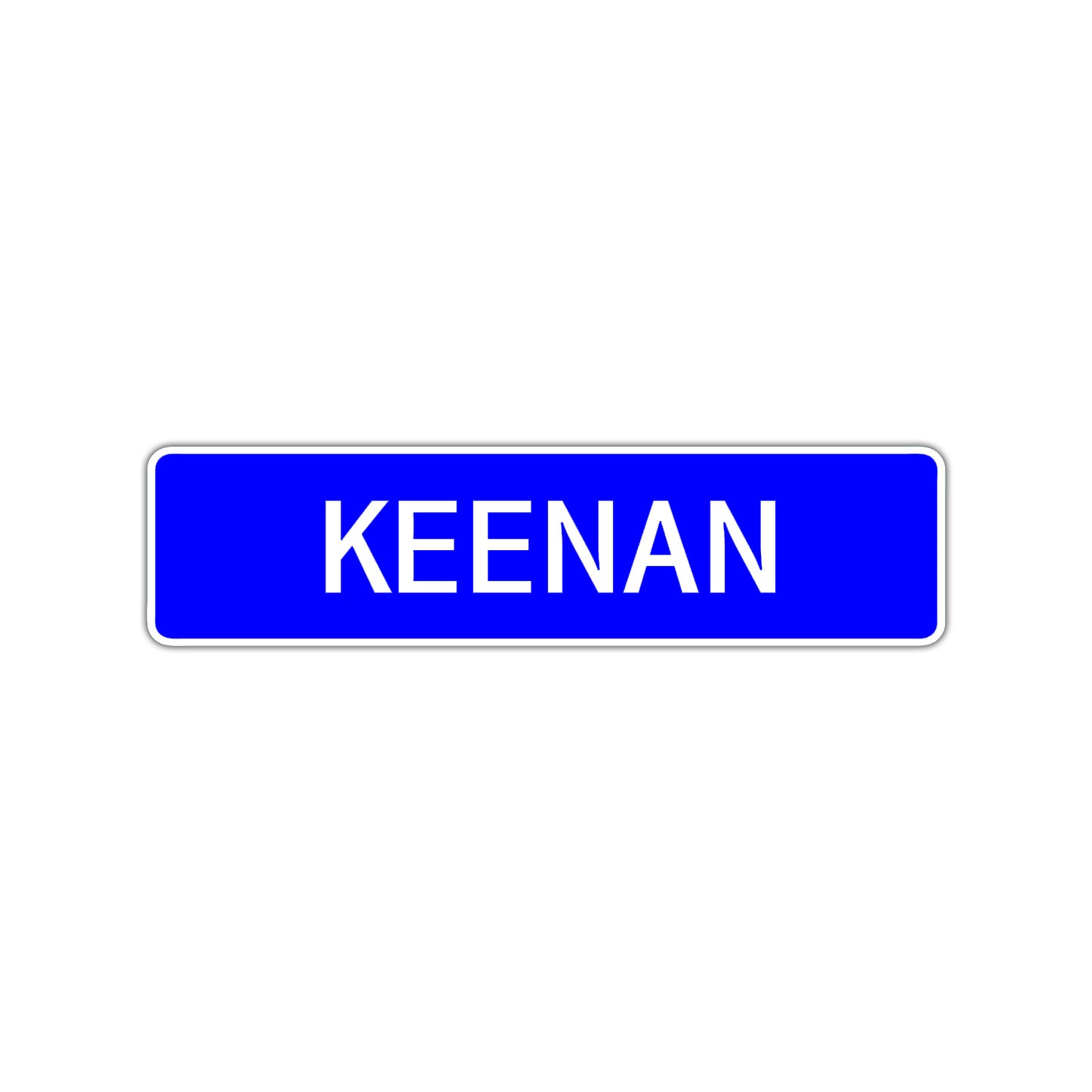 Keenan Street Sign Children Name Room Plate