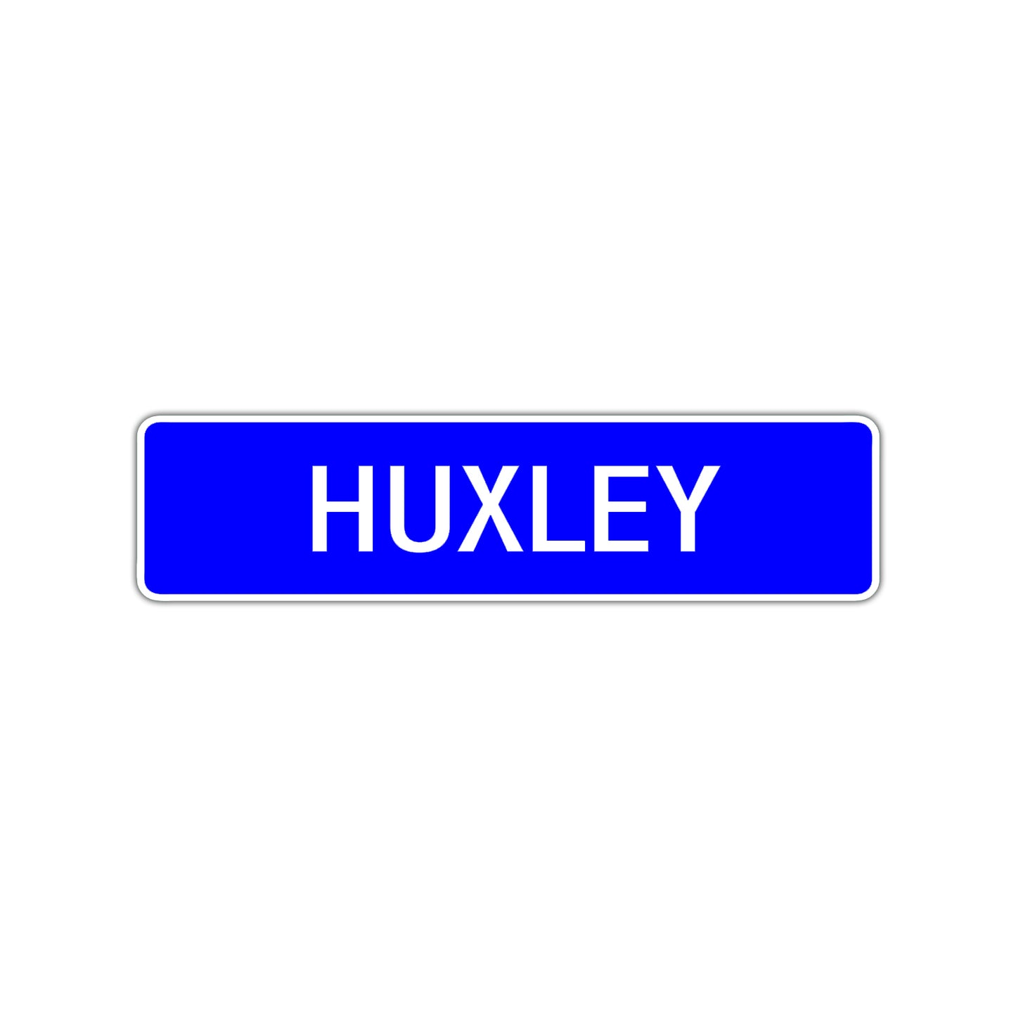 Huxley Street Sign Children Name Room Plate