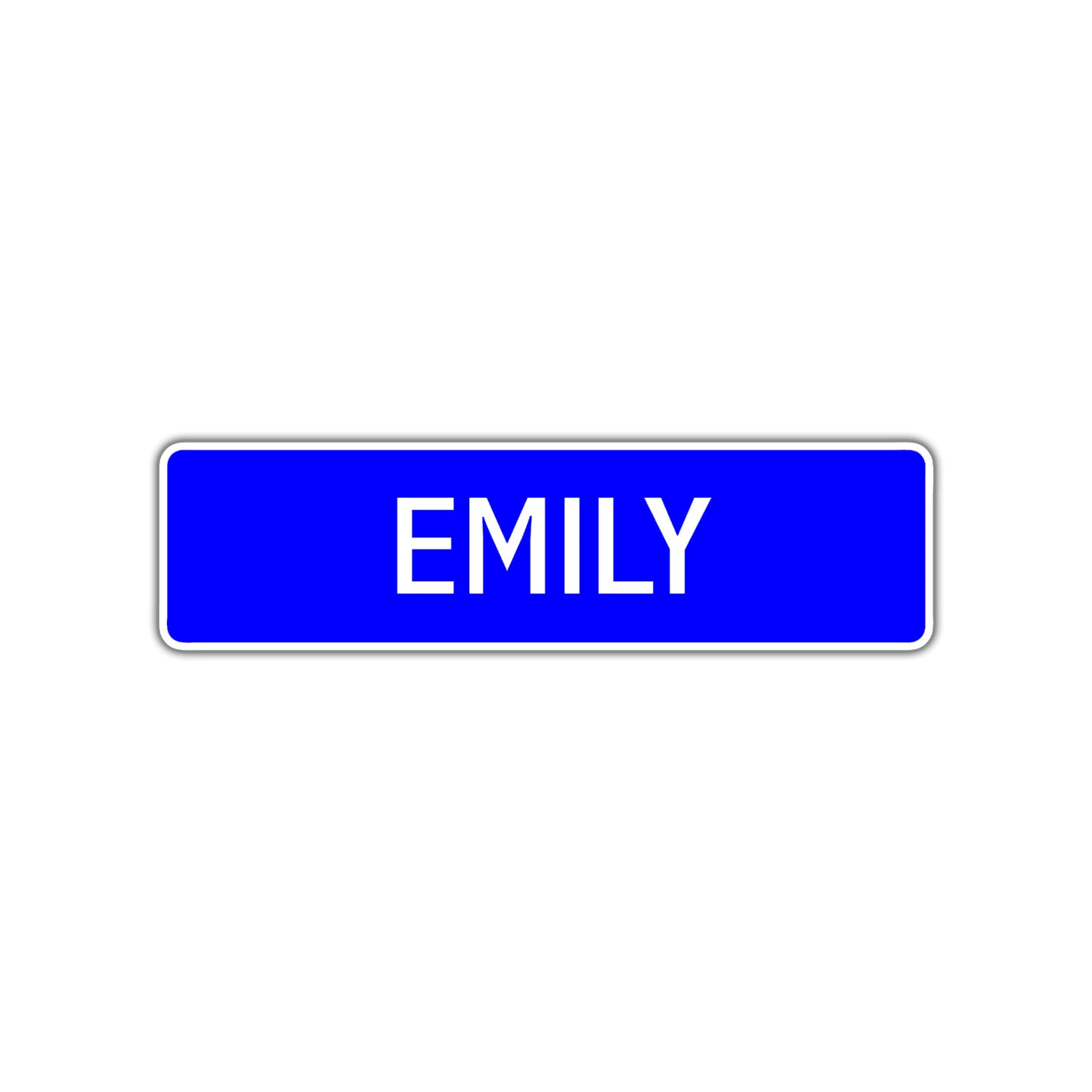 Emily Street Sign Children Name Room Plate